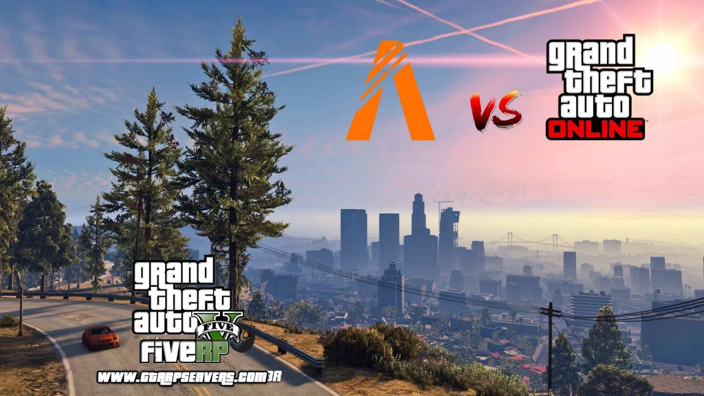 What is the difference between GTA online and FiveM?